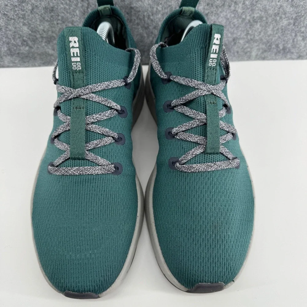 REI Co-op Beyonder Sneakers Womens 9.5 Green Knit Walking Shoes 00022950